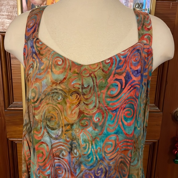 Bali Batik 1x Tank Dress - Picture 5 of 9
